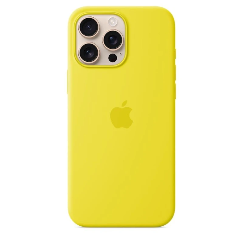 Чехол Apple Silicone Case with MagSafe для iPhone 16 Pro Max Star Fruit (Официальная гарантия)