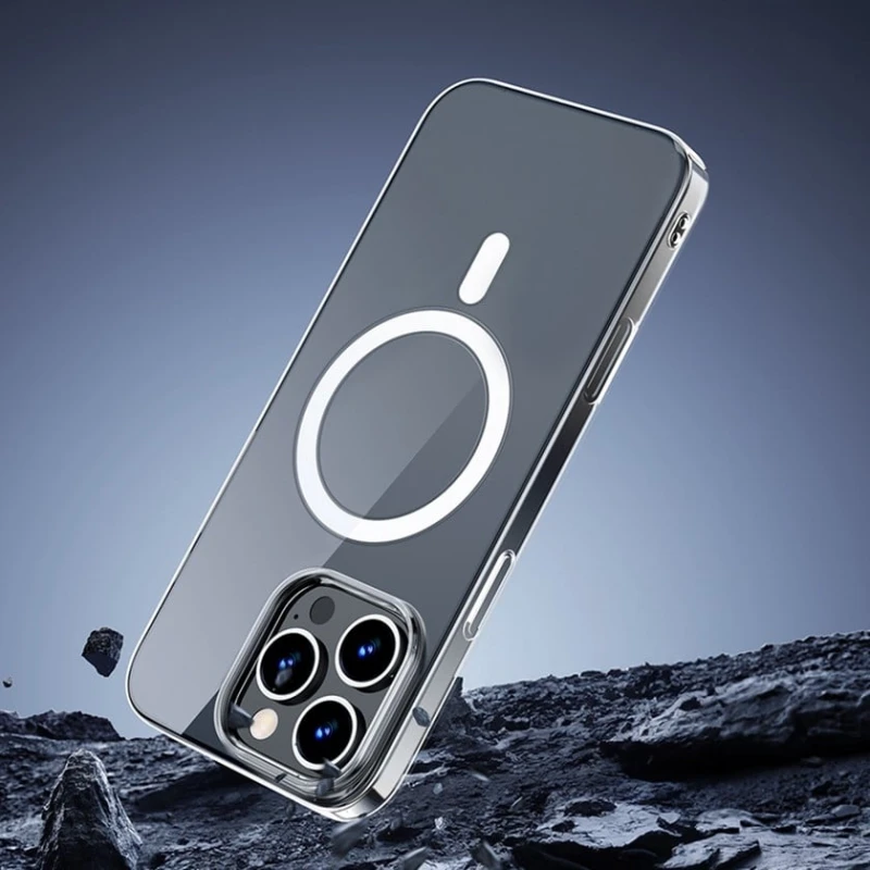 Çexol Wiwu YXK-207 Invisible Pro Sert PC iPhone 16 Pro Max üçün, Transparent