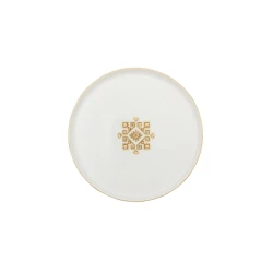 Набор тарелок Porland Arabesque, 21 см, фарфор, белый, 6 шт