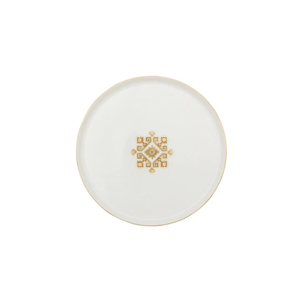 Boşqablar dəsti Porland Arabesque, 21 sm, farfor, ağ, 6 əd