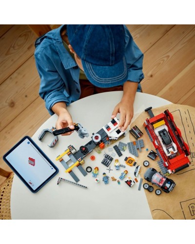 Konstruktor LEGO City Scrapyard with Cars 60472, 871 parça, 7 yaşdan