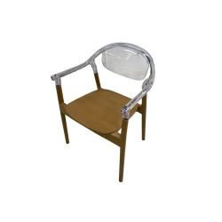 Stul Daim Plastic Tokyo MyGardenBaku_013, plastik, şəffaf