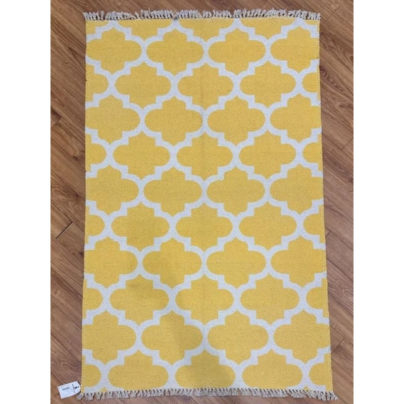 Ковер Natural halı Bodrum BODKILIM, 120х180 см, полиэстер, желтый Ковер Natural halı Bodrum BODKILIM, 120х180 см, полиэстер, желтый