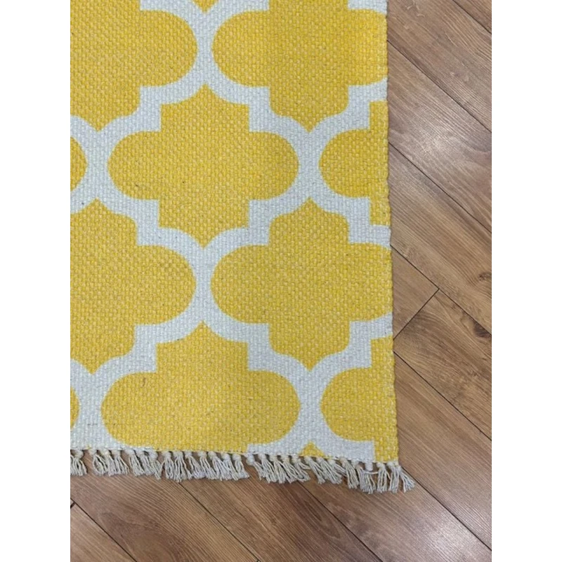 Ковер Natural halı Bodrum BODKILIM, 120х180 см, полиэстер, желтый Ковер Natural halı Bodrum BODKILIM, 120х180 см, полиэстер, желтый