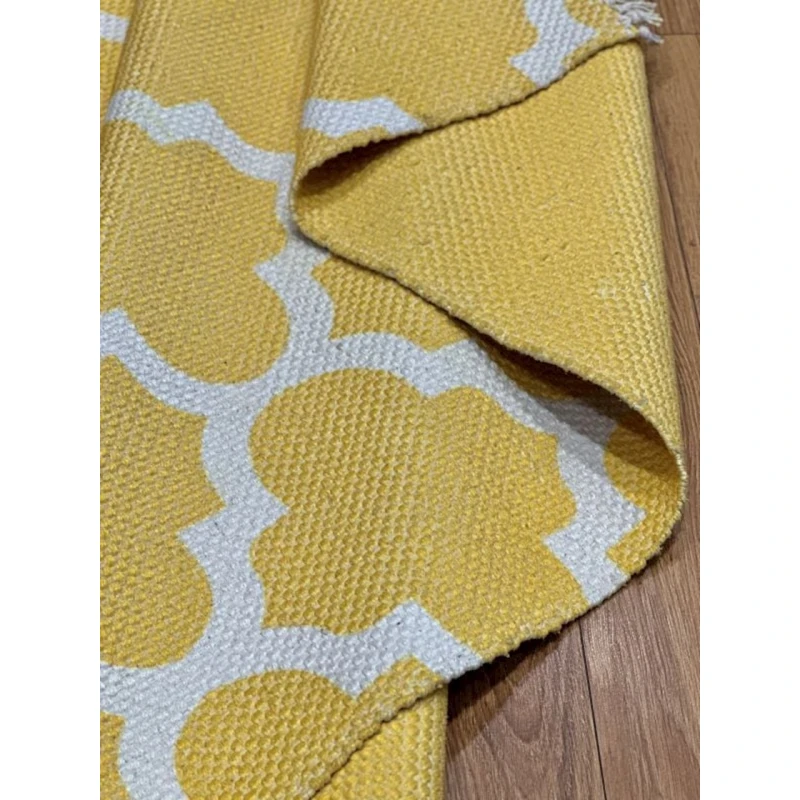 Ковер Natural halı Bodrum BODKILIM, 120х180 см, полиэстер, желтый Ковер Natural halı Bodrum BODKILIM, 120х180 см, полиэстер, желтый