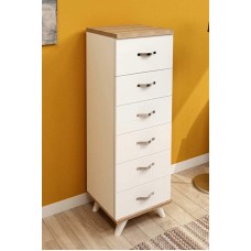 Комод Ev Plus 12116075, ЛДСП, 45x36x132 см
