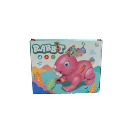 Khilona Emporium Sürünən Dovşan Oyuncağı 3D İşıqlar və Musiqi Uşaqlar üçün Oyuncaqlar Khilona Emporium Sürünən Dovşan Oyuncağı 3D İşıqlar və Musiqi Uşaqlar üçün Oyuncaqlar