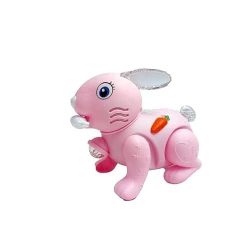 Khilona Emporium Sürünən Dovşan Oyuncağı 3D İşıqlar və Musiqi Uşaqlar üçün Oyuncaqlar Khilona Emporium Sürünən Dovşan Oyuncağı 3D İşıqlar və Musiqi Uşaqlar üçün Oyuncaqlar