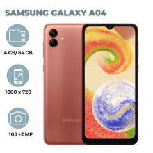 Smartfon Samsung Galaxy A04 4GB/64GB Copper (8806094557473)