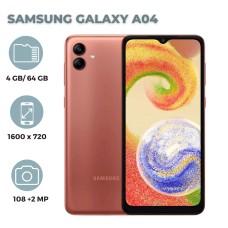 Smartfon Samsung Galaxy A04 4GB/64GB Copper (8806094557473)