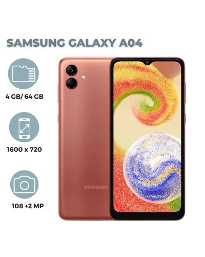 Smartfon Samsung Galaxy A04 4GB/64GB Copper (8806094557473)
