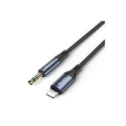 Кабель AUX Yesido YAU35 Black 1 м