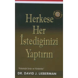 Книга Herkese Her İstediğinizi Yaptırın, автор David J. Lieberman