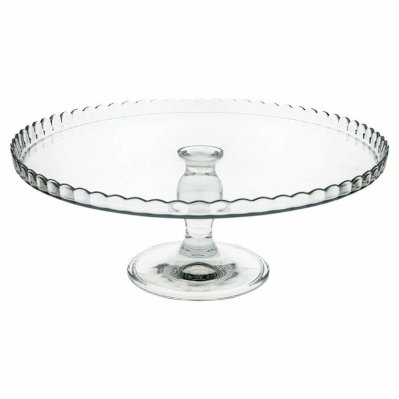 Подставка для кондитерских изделий Pasabahce, 32 см, стекло, прозрачный