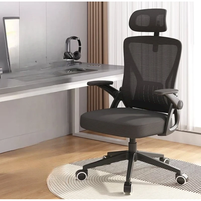 Кресло офисное 1606A, 100x50 см, черное Кресло офисное 1606A, 100x50 см, черное