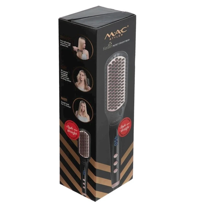 Выпрямитель для волос MAC MC-19 Black Выпрямитель для волос MAC MC-19 Black