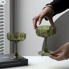 Стеклянная банка для варенья на шести ножках 6921-719