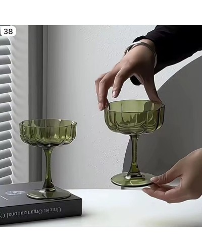 Стеклянная банка для варенья на шести ножках 6921-719
