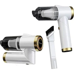 Беспроводной автомобильный пылесос Q8 White