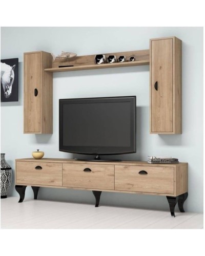 TV üçün tumba 032, LDSP, qəhvəyi