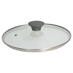 Крышка Tognana, стекло, серая/прозрачная, 20 см Крышка Tognana, стекло, серая/прозрачная, 20 см