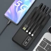 Внешний аккумулятор Aspor A301 4in1 Fast Charge 20000 mAh Black Внешний аккумулятор Aspor A301 4in1 Fast Charge 20000 mAh Black