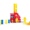 Lokomotiv Domino Train, qırmızı, 16х10х7 sm, 3+ yaş