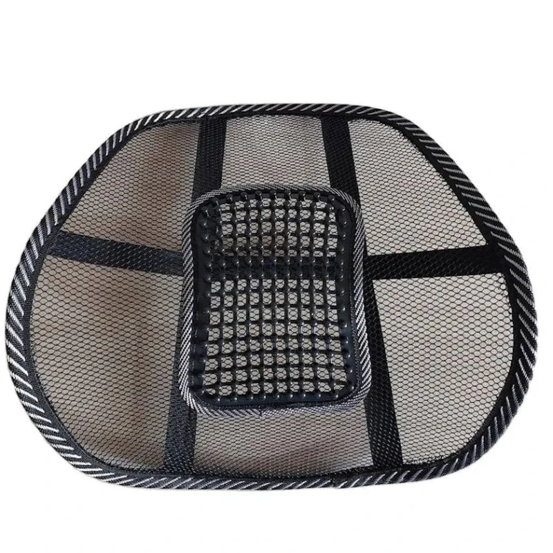 Oturacaq üçün ortopedik dayaq OOBQ Cool Mesh Massage, qara