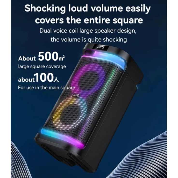 Динамик Yesido YSW29 40 Вт 6942314410721 Динамик Yesido YSW29 40 Вт 6942314410721