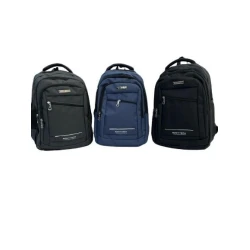 Məktəbli çantası AS2237, qara, göy, yaşıl