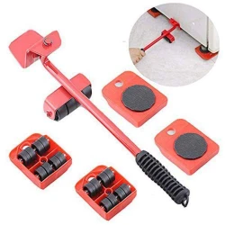 Набор для перемещения тяжелой мебели по квартире 5 предметов Набор для перемещения тяжелой мебели по квартире 5 предметов