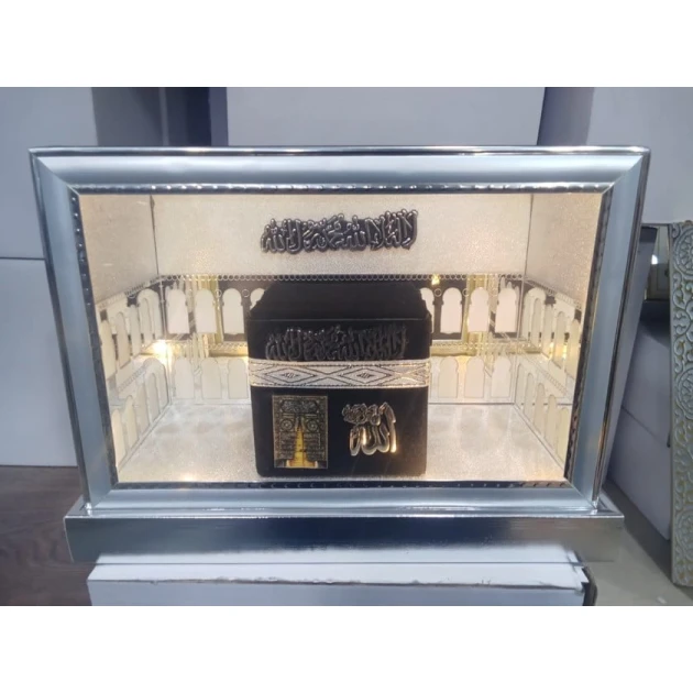 Декор для дома Кааба SS-104, черный/серебристый