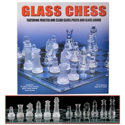 Шахматы Glass Chess, 28х28 см, прозрачный Шахматы Glass Chess, 28х28 см, прозрачный