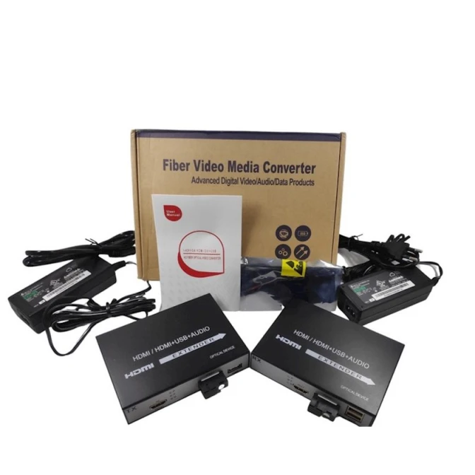 Экстендер Morelec MT-122T HDMI Extender 20KM Fiber single mode optic + USB ILE