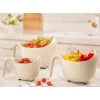 Süzgəc dəsti Limon Kitchenware OP-Lİ19, plastik, 3 əd, ağ