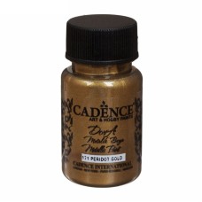 Akril boya-metallik Cadence Dora Metallic Paint 171 Peridot Gold 50 ml