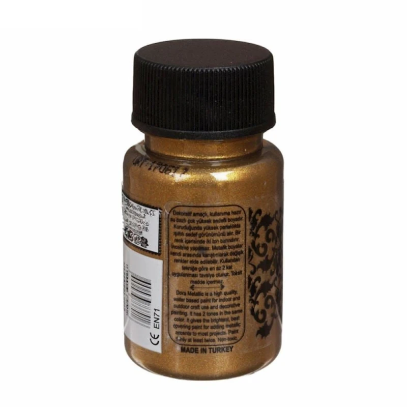 Акриловая краска-металлик Cadence Dora Metallic Paint 171 Peridot Gold 50 мл Акриловая краска-металлик Cadence Dora Metallic Paint 171 Peridot Gold 50 мл