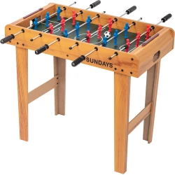 Настольный футбол Sundays GT-91937, дерево, зелёный/коричневый, 69x59x63 см Настольный футбол Sundays GT-91937, дерево, зелёный/коричневый, 69x59x63 см