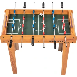 Настольный футбол Sundays GT-91937, дерево, зелёный/коричневый, 69x59x63 см Настольный футбол Sundays GT-91937, дерево, зелёный/коричневый, 69x59x63 см