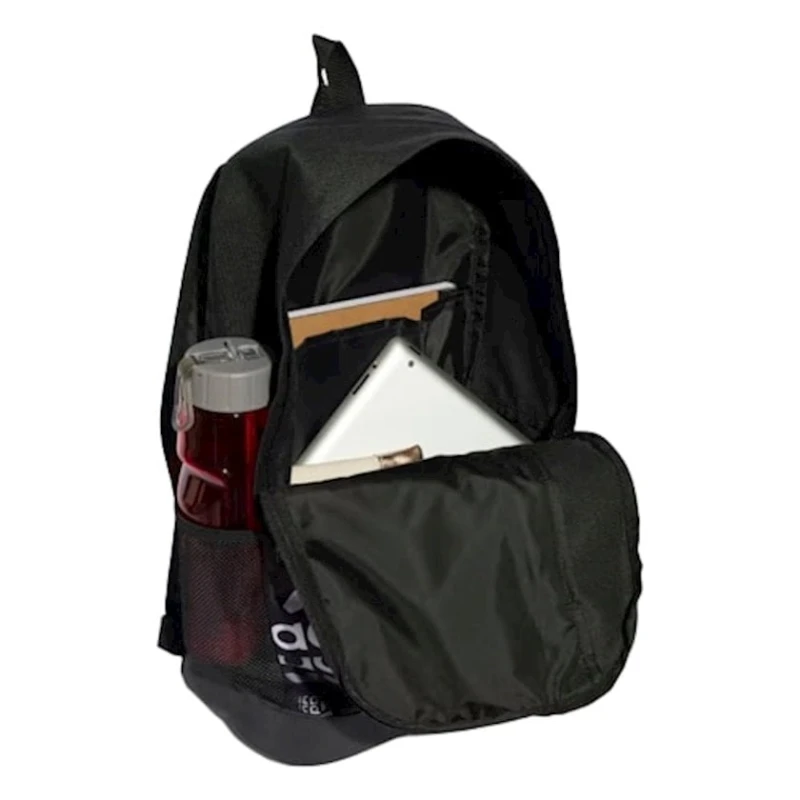 Рюкзак Adidas Linear Graphic Backpack, полиэстер, черный, 46x26.5x21 см Рюкзак Adidas Linear Graphic Backpack, полиэстер, черный, 46x26.5x21 см