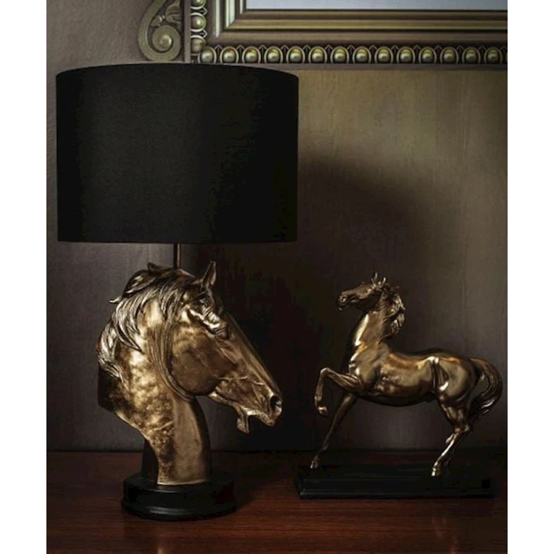 Настольная лампа Hom-me Horse, полирезин, 25x41 см Настольная лампа Hom-me Horse, полирезин, 25x41 см