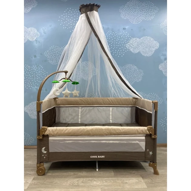 Детский манеж-кроватка Cool Baby AZR610