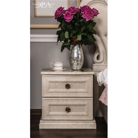 Набор мебели для спальни Era Mebel Afina, кремовый (шкаф 240x60x228.5 см, кровать 227x210x153 см, прикроватная тумба 49.5x50x50 см, комод 95x50x89 см, зеркало 96x80 см) Набор мебели для спальни Era Mebel Afina, кремовый (шкаф 240x60x228.5 см, кровать 227x210x153 см, прикроватная тумба 49.5x50x50 см, комод 95x50x89 см, зеркало 96x80 см)