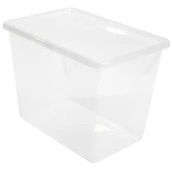 Контейнер JYSK Basic Box 80 л, прозрачный