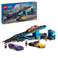 Konstruktor LEGO Car Transporter TruckV29 60408, 7+ yaş, 982 hissə