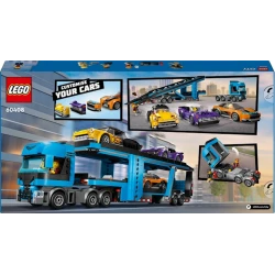 Конструктор LEGO Car Transporter TruckV29 60408, 7+ лет, 982 элемента