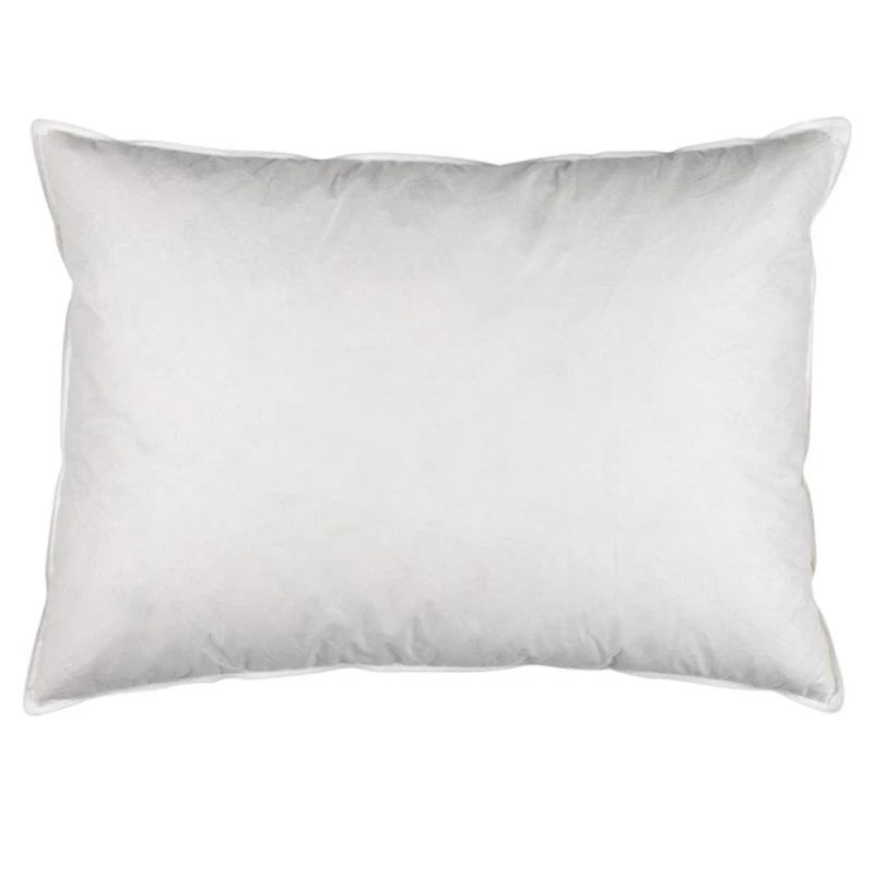 Подушка JYSK Alta 50x70 см, хлопок, утиное перо/утиный пух, белый