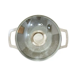 Yemək bişirmək üçün dəst ZGH_00084, qranit, ağ, 12 parça