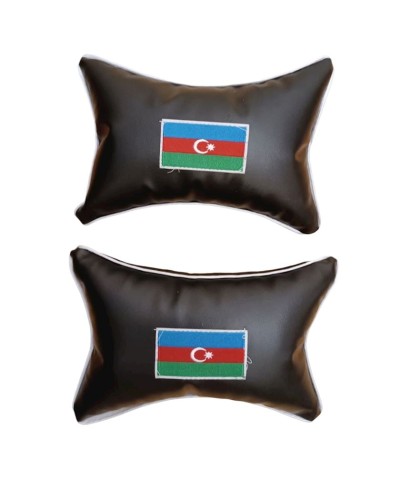 Yastıq avtomobil üçün Bayraq, 28x20 sm, qara