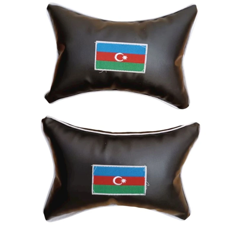 Подушка-подголовник Bayraq, 28x20 см, черный